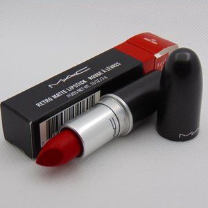 M.A.C Retro Matte Lipstick 707 Ruby Woo 0.01oz/3g NIB